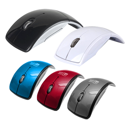 Foldable Wireless Arc OpticalMouse Executive Corporate Gifts Singapore