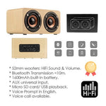 Bluetooth Wooden Speaker with Built-in Battery | AbrandZ Corporate Gifts