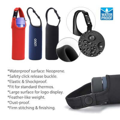 BUCKLE Release Neoprene Thermos Mug Cover Executive Corporate Gifts Singapore
