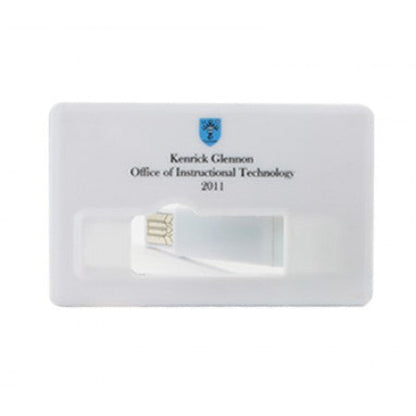 Slim Card Shape USB Flash Drive Executive Gifts Singapore
