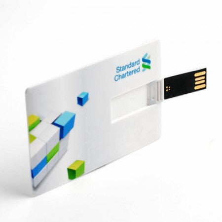 Flip Card Shape USB Flash Drive Executive Gifts Singapore