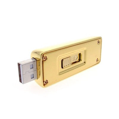 Novelty Gold Bar Bullion Shaped Premium Gold Bar USB Flash Drive Executive Corporate Gifts Singapore