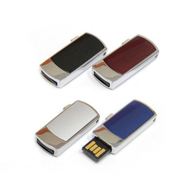 Mini Slide Out Metallic USB Flash Drive Executive Corporate Gifts Singapore
