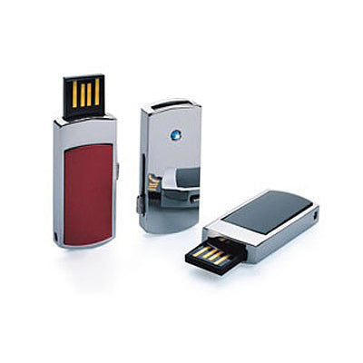 Mini Slide Out Metallic USB Flash Drive Executive Corporate Gifts Singapore