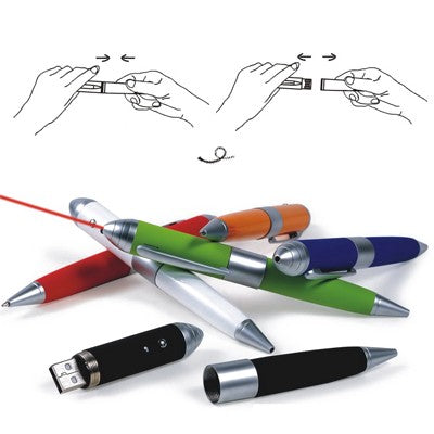 Pen USB Flash Drive with Laser Pointer Executive Corporate Gifts Singapore