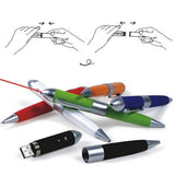 Pen USB Flash Drive with Laser Pointer | AbrandZ Corporate Gifts