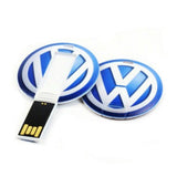 Round Shape Flip USB Flash Drive | AbrandZ Corporate Gifts