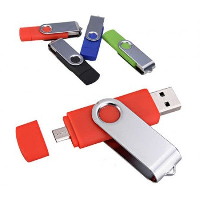 USB Drive with Micro USB for Smartphone Executive Corporate Gifts Singapore