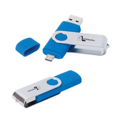USB Drive with Micro USB for Smartphone Executive Corporate Gifts Singapore