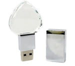 Heart Shaped Crystal USB Flash Drive | AbrandZ Corporate Gifts