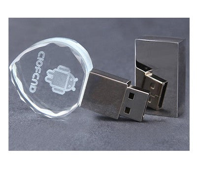 Heart Shaped Crystal USB Flash Drive Executive Gifts Singapore