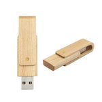 Bamboo Swivel USB Flash Drive | AbrandZ Corporate Gifts