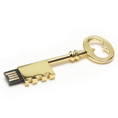Retro Metal Key Shape USB Flash Drive Executive Corporate Gifts Singapore