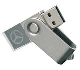 Swivel Crystal USB Drive with LED Light | AbrandZ Corporate Gifts