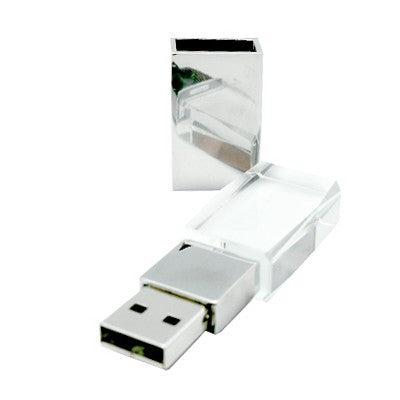 Premium Crystal USB Memory Drive with LED Light Executive Gifts Singapore