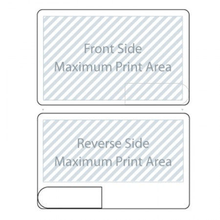 Transparent Swivel USB Card Flash Drive Executive Gifts Singapore