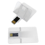 Transparent FoldCard USB Flash Drive | AbrandZ.com