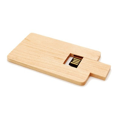 Wooden Card USB Flash Drive Executive Corporate Gifts Singapore