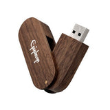 Swivel Wooden USB Flash Drive | AbrandZ Corporate Gifts