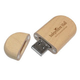 Wooden Lumber Texture USB Flash Drive | AbrandZ.com