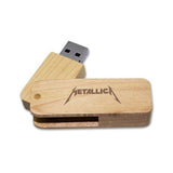 Wooden Rectangle USB Flash Drive | AbrandZ.com