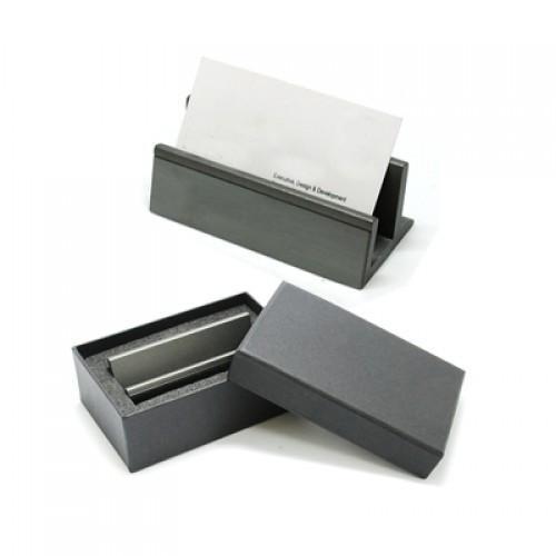 Gun Metal Name Card Holder Executive Corporate Gifts Singapore