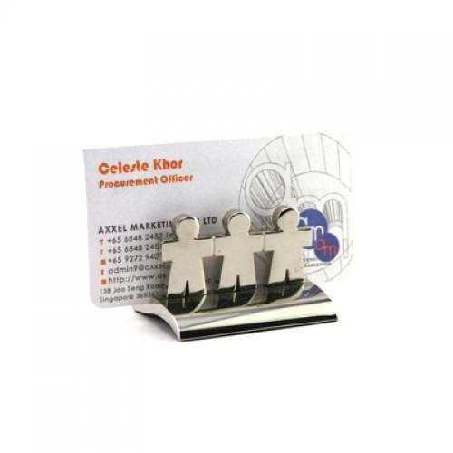 Hand in Hand Metal Name Card Holder Executive Corporate Gifts Singapore