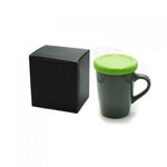 Hometip Ceramic Mug with Cover | AbrandZ Corporate Gifts