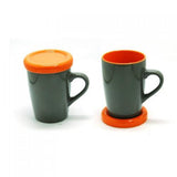 Hometip Ceramic Mug with Cover | AbrandZ Corporate Gifts