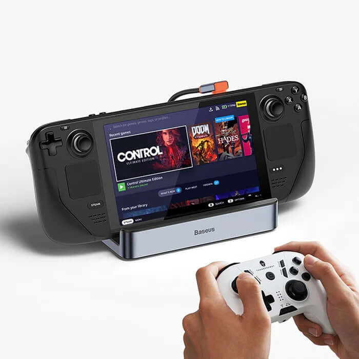 Baseus GamerX 6 Ports USB-C Steam Deck Docking Station Executive Gifts Singapore