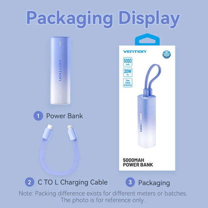 Vention 5000mAh Power Bank 20W Executive Corporate Gifts Singapore