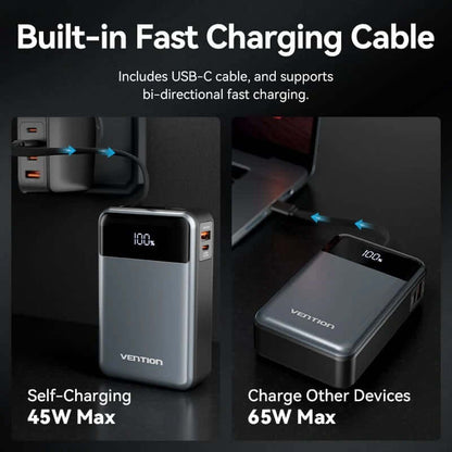 Vention 20000mAh Power Bank 65W Executive Corporate Gifts Singapore