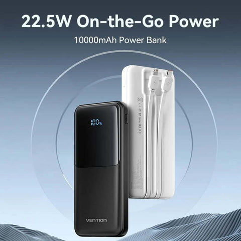 Vention 10000mAh Power Bank 22.5W