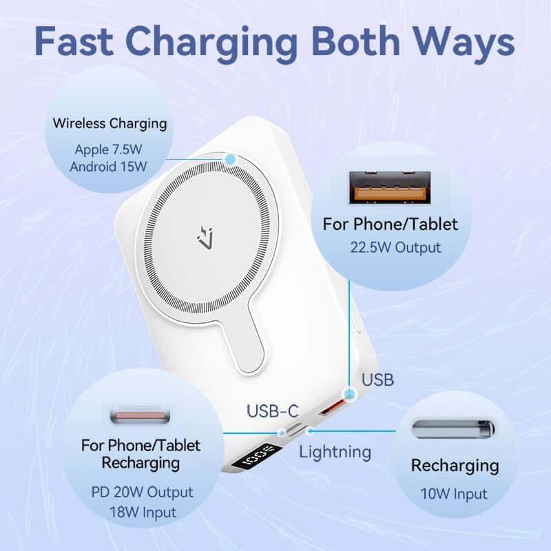 Vention 10000mAh Magnetic Wireless Power Bank 22.5W Executive Corporate Gifts Singapore