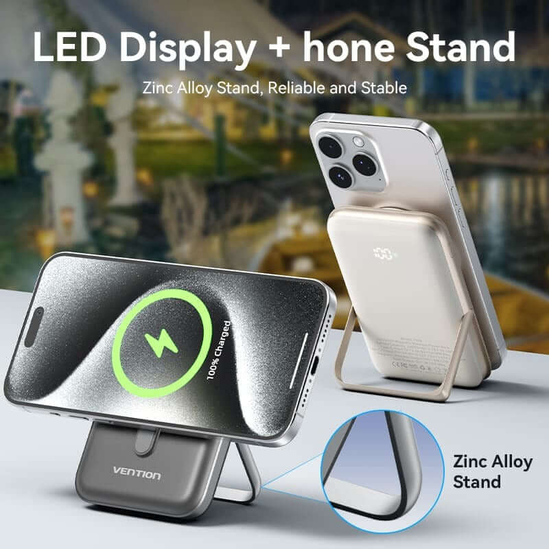 Vention 10000mAh Magnetic Wireless Power Bank 20W Executive Corporate Gifts Singapore