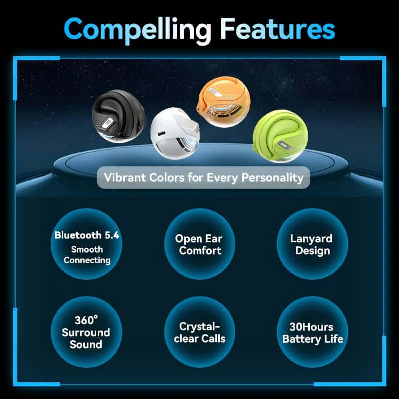 Vention Wireless Bluetooth Open Ear Headphones OpenBeat Executive Corporate Gifts Singapore