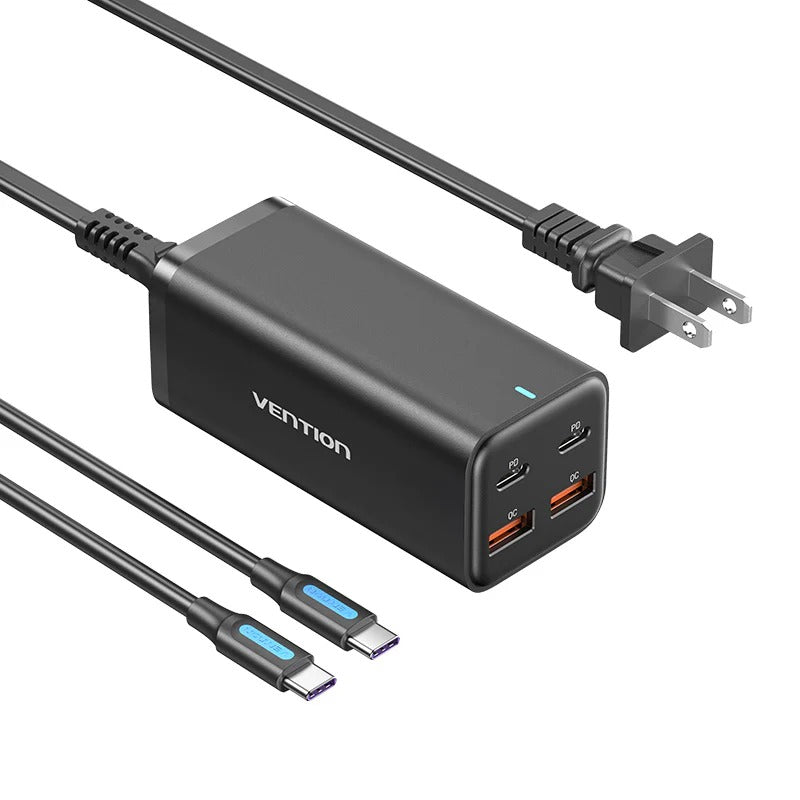Vention 4-Port USB GaN Charger Executive Corporate Gifts Singapore