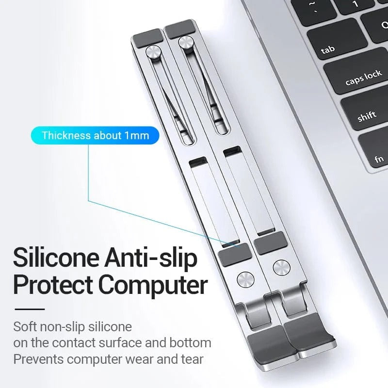 Vention Silvery Laptop Stand Executive Gifts Singapore