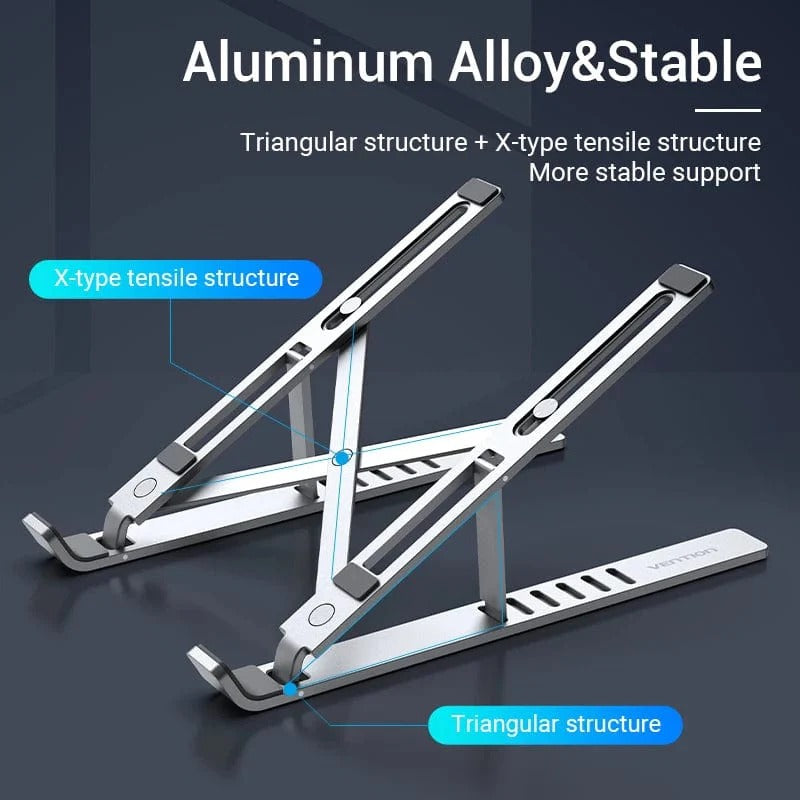 Vention Silvery Laptop Stand Executive Gifts Singapore
