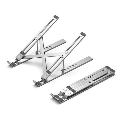Vention Foldable Laptop Stand Silver Aluminum Alloy Type Executive Gifts Singapore