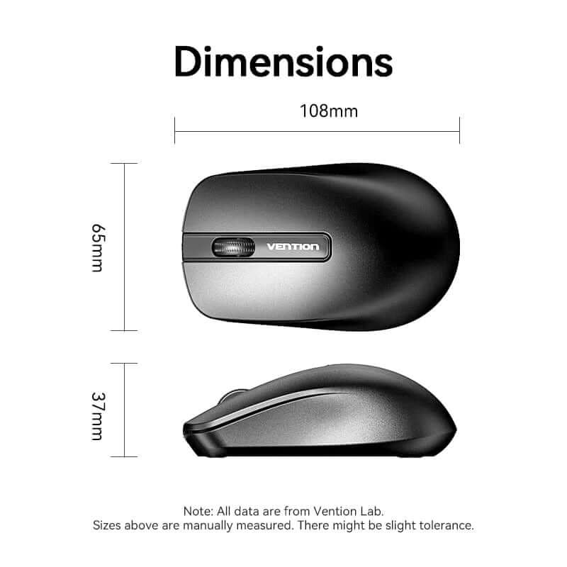 Vention 3-Button Wireless Computer Mouse Executive Corporate Gifts Singapore