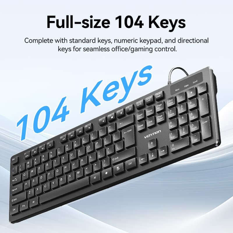 Vention Wired Keyboard and Mouse Set Executive Corporate Gifts Singapore