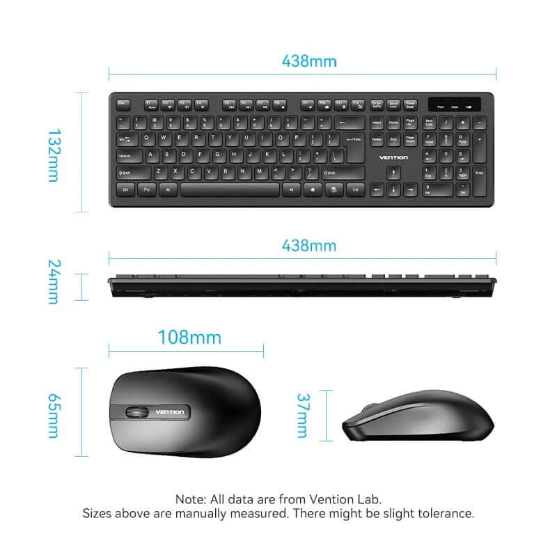 Vention Wireless Keyboard and Mouse Set (Copy) Executive Corporate Gifts Singapore