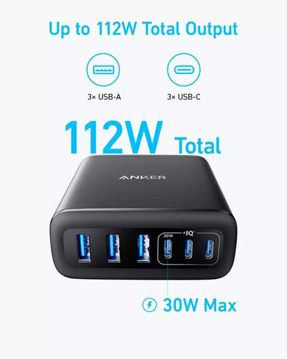 Anker Desktop Charger 3C 3A PD 112W Executive Gifts Singapore