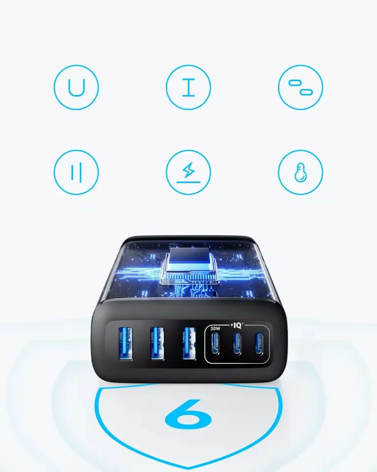 Anker Desktop Charger 3C 3A PD 112W Executive Gifts Singapore
