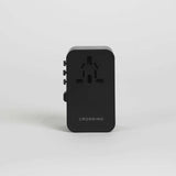 Crossing World Travel Adaptor 70W with 2 X USB-A + 2 X USB-C with Built-In Type C Cable Executive Gifts Singapore