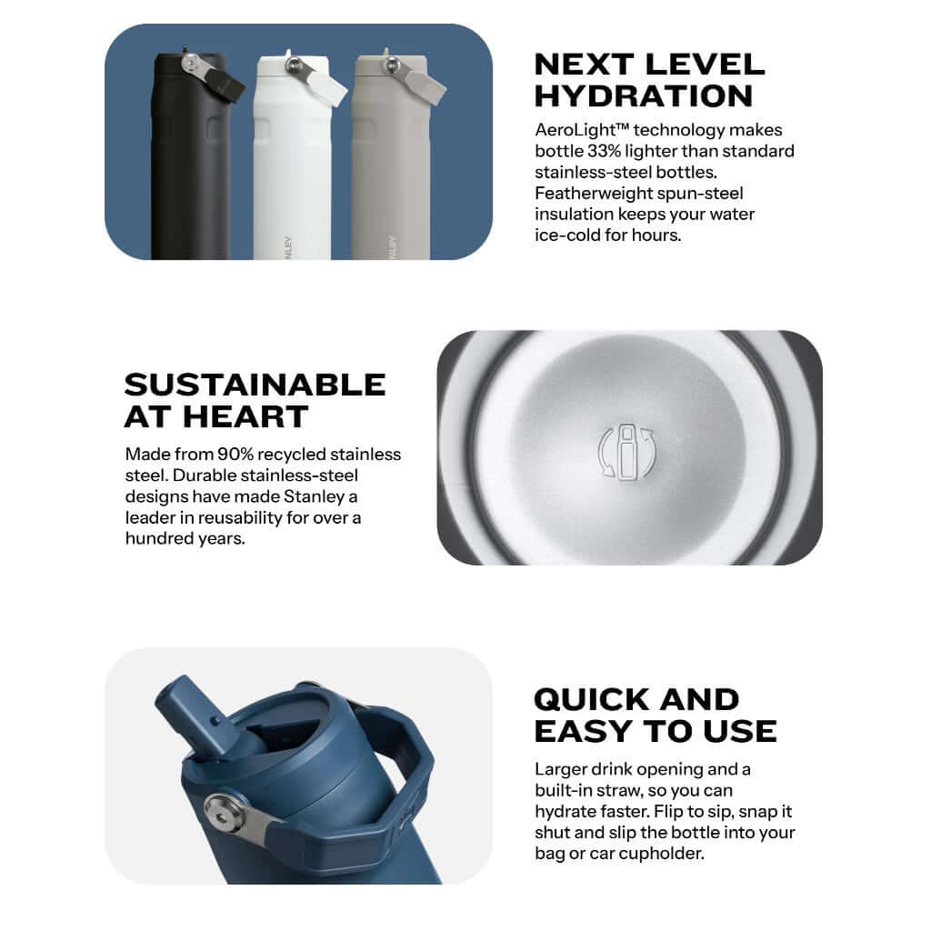 STANLEY The IceFlow™ Bottle with Flip Straw Lid Executive Corporate Gifts Singapore