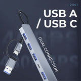 7 in 1 USB Hub Corporate Gifts Singapore