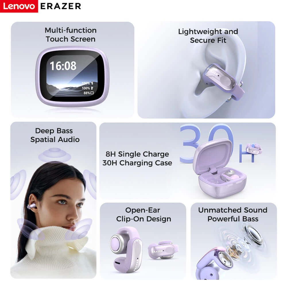 Lenovo Erazer XF28 AI Translation earphones Bluetooth Corporate Gifts Singapore