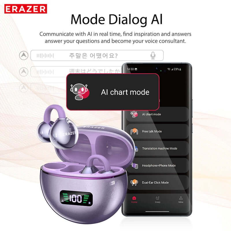 Lenovo Erazer XF55 AI Translation earphones Bluetooth Corporate Gifts Singapore